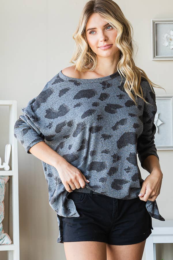 Leopard Print Top