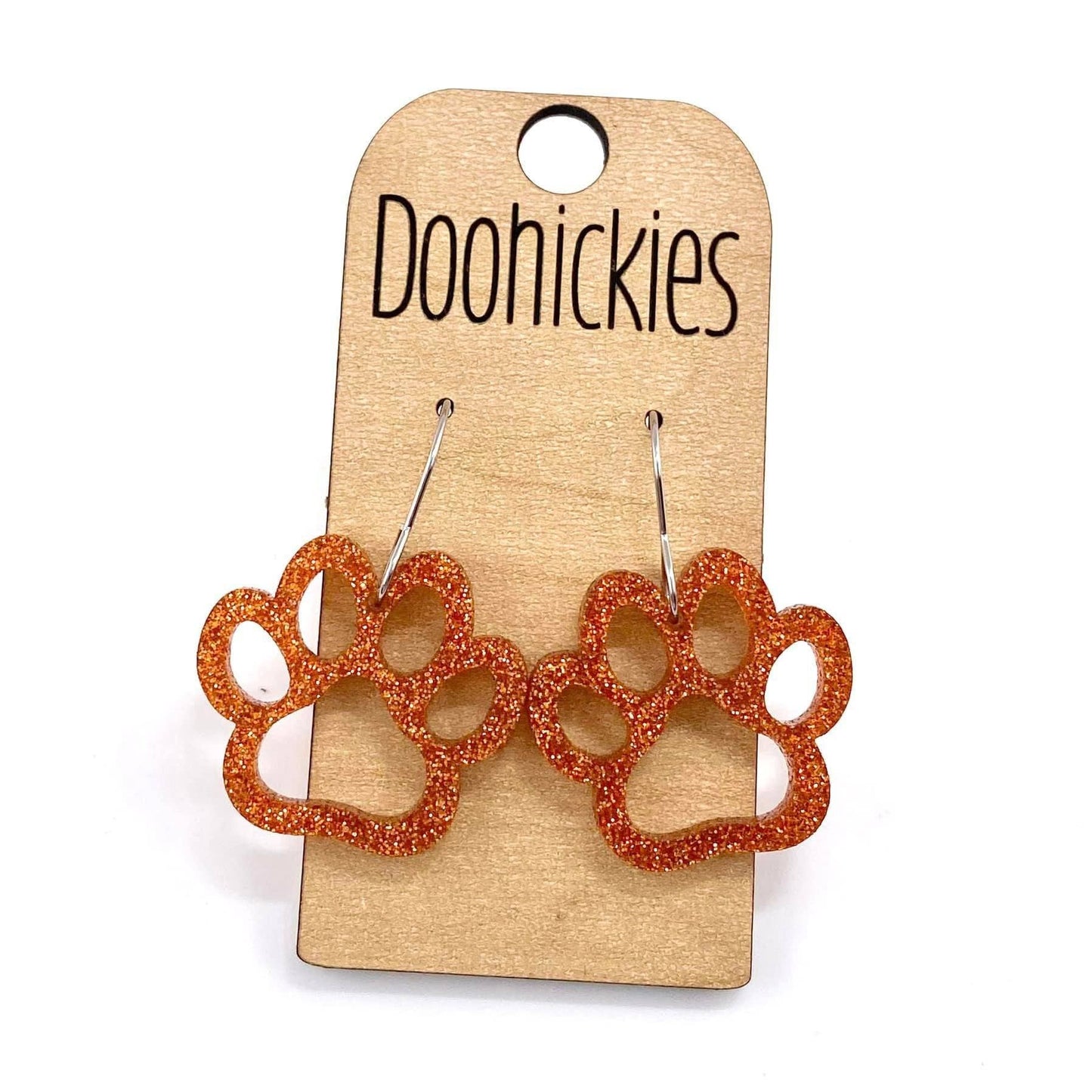 Glitter Paw Dangles