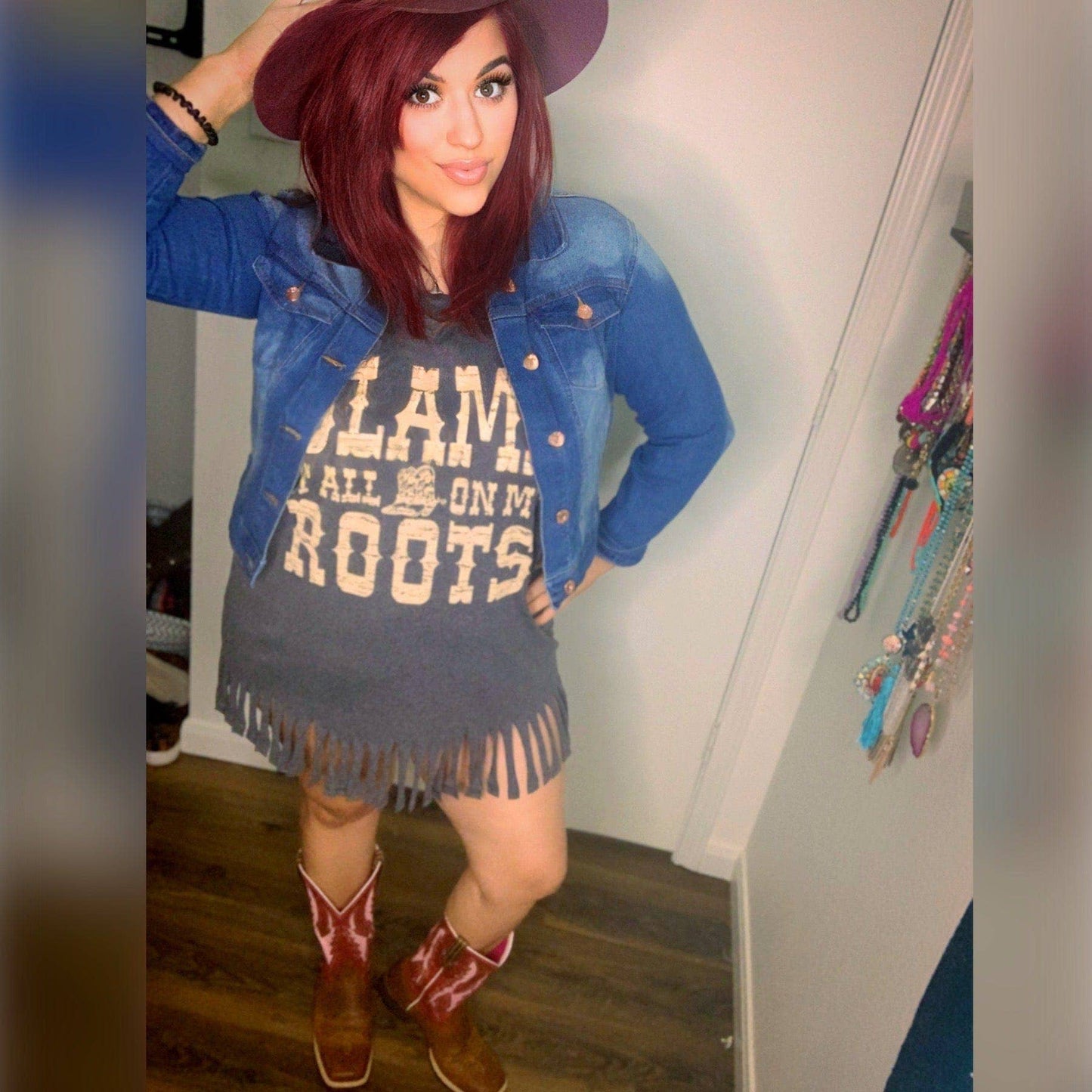 Blame It All On My Roots Soft Graphic Tee