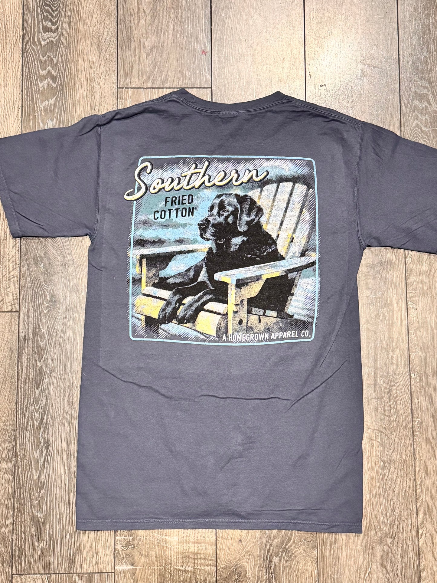 All Day Chill Black Lab tee