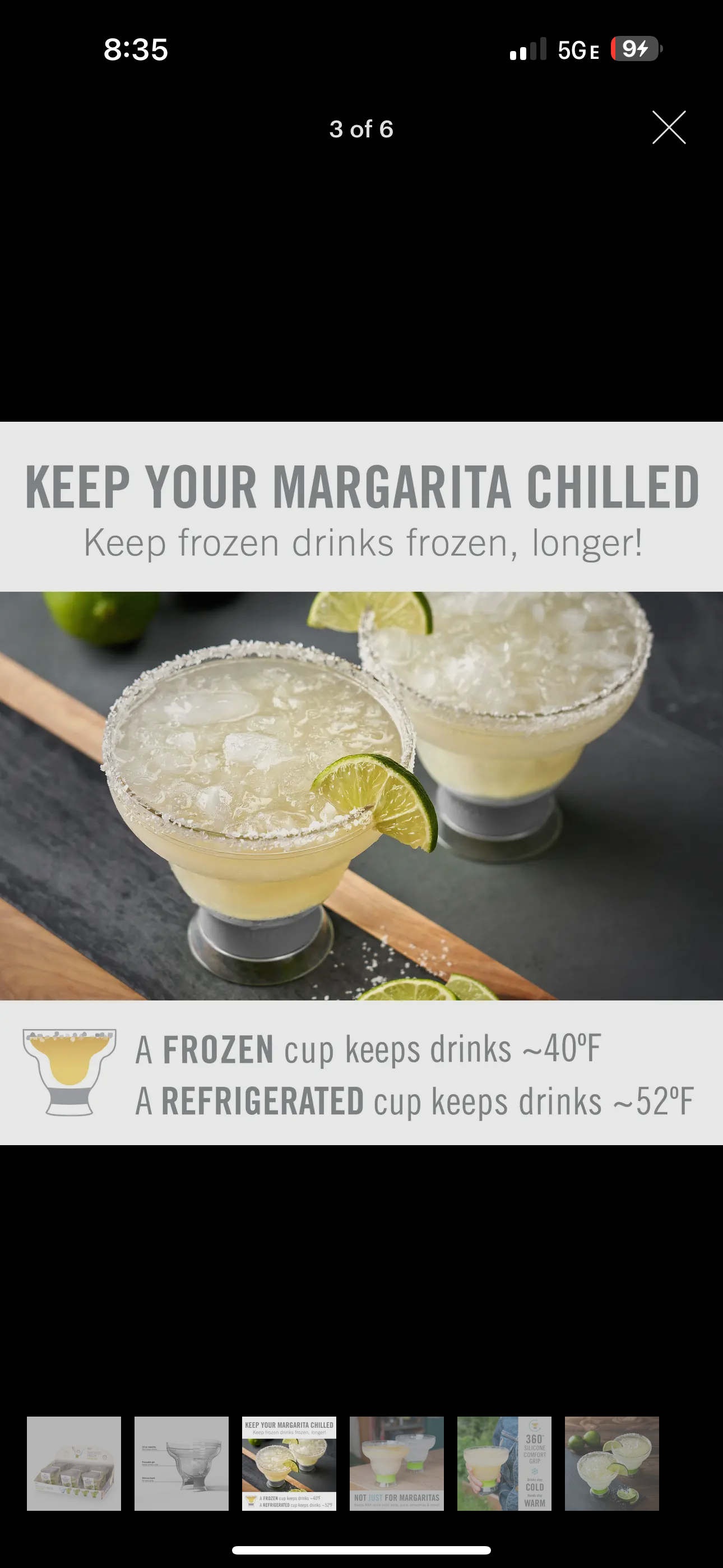 Margarita Freeze Cup