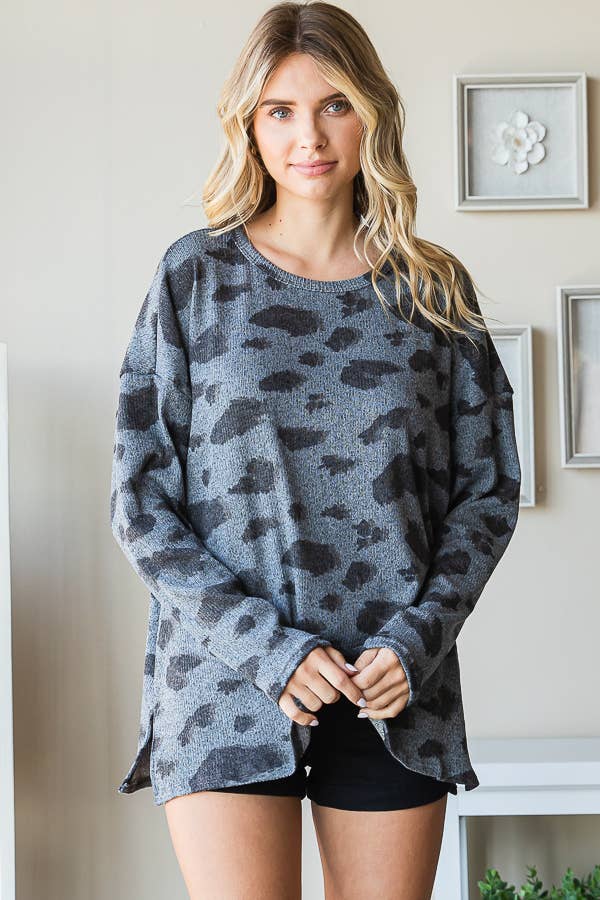 Leopard Print Top