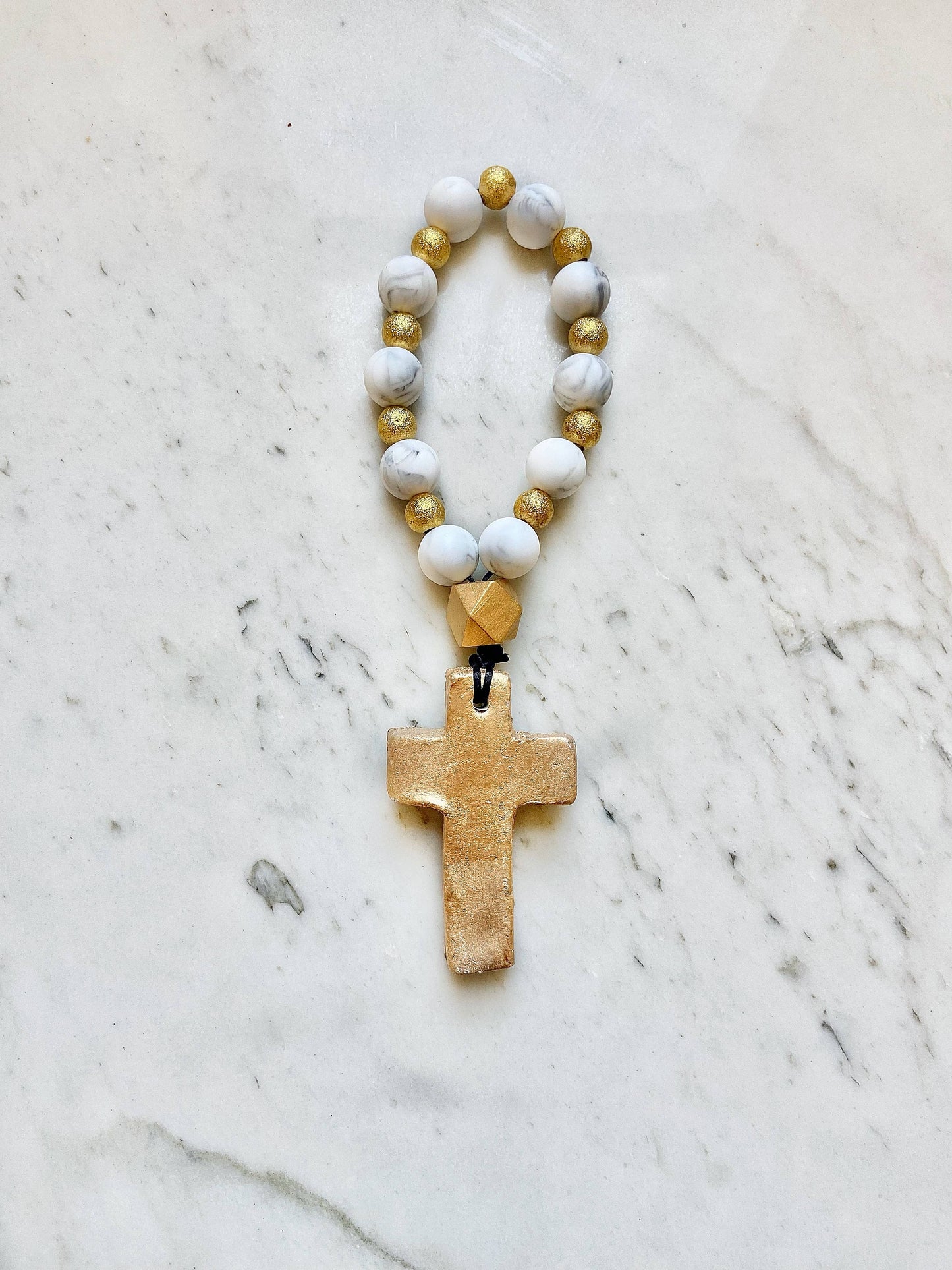 Prayer Beads with Gold