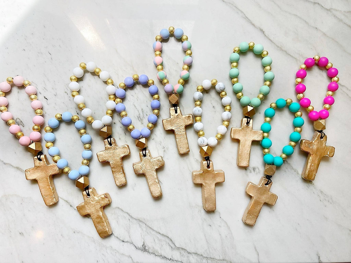 Prayer Beads with Gold