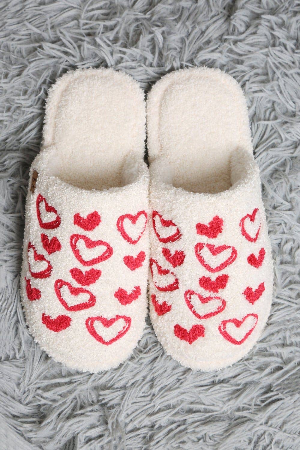 Love Heart Slippers