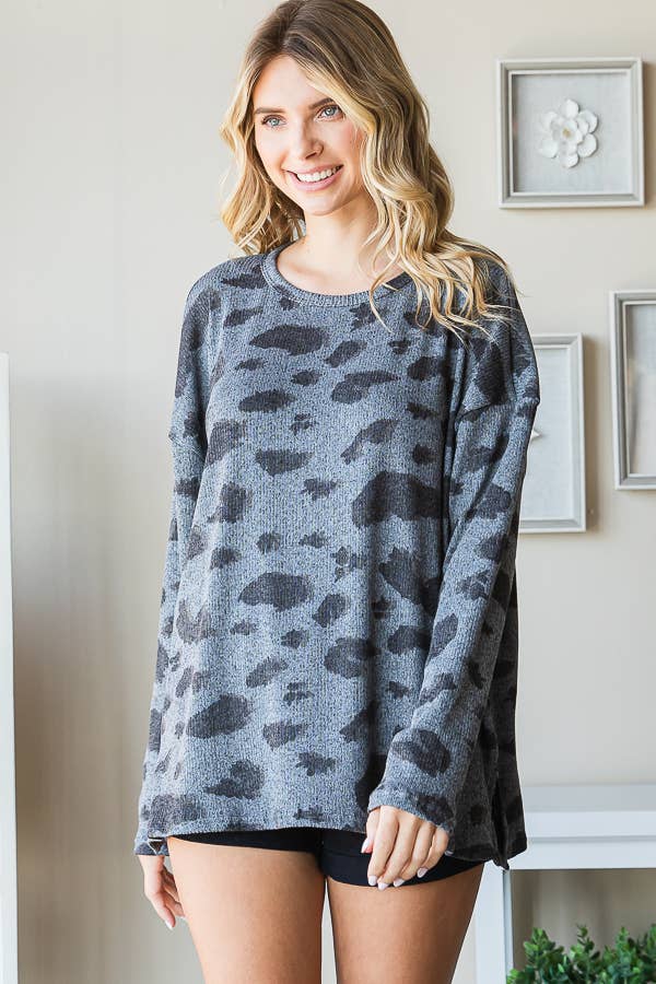 Leopard Print Top