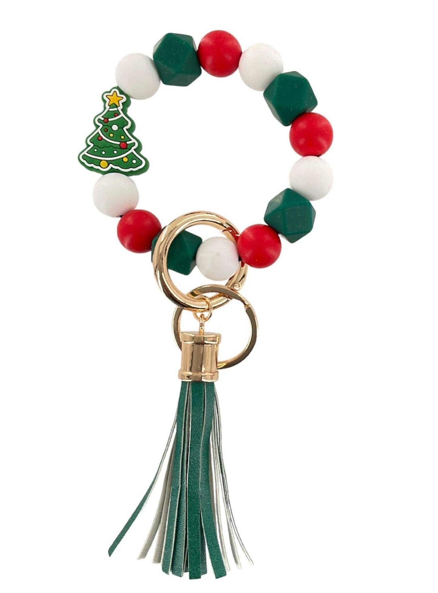 Christmas Keychain Bracelet