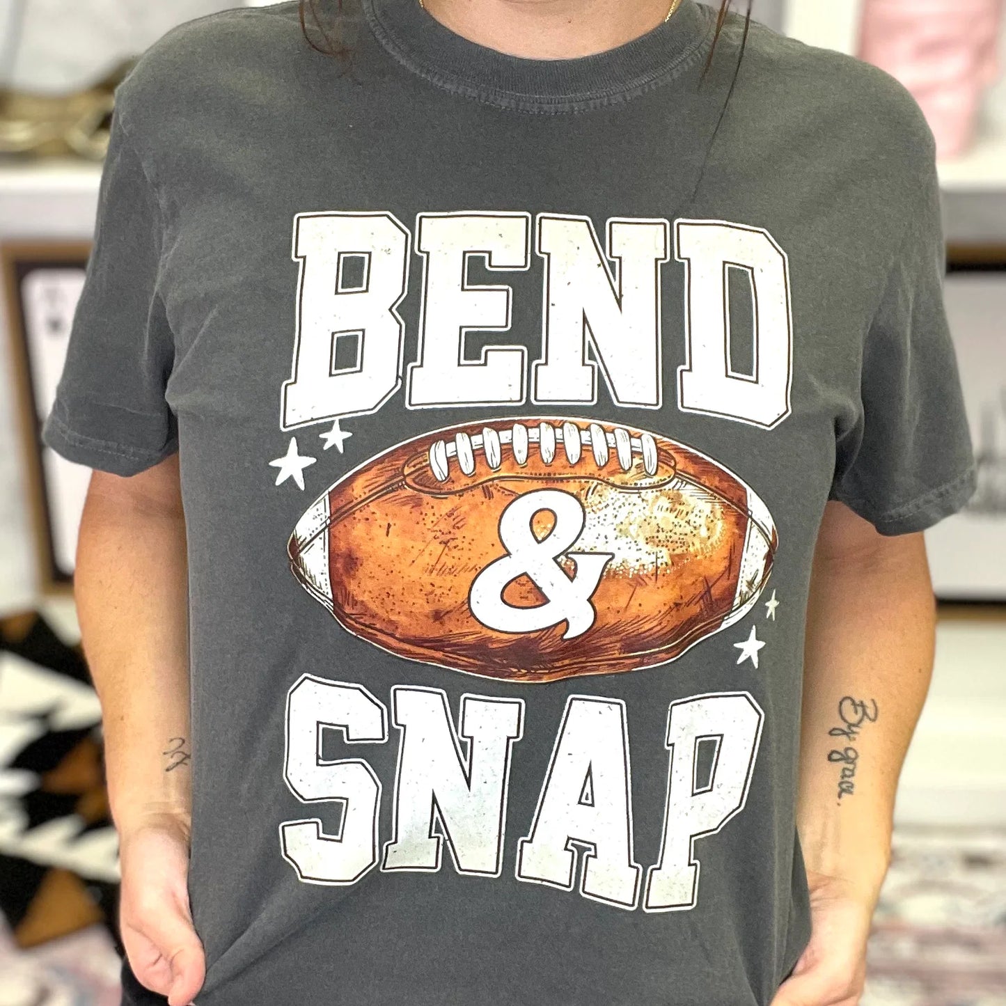 Bend & Snap Football Tee