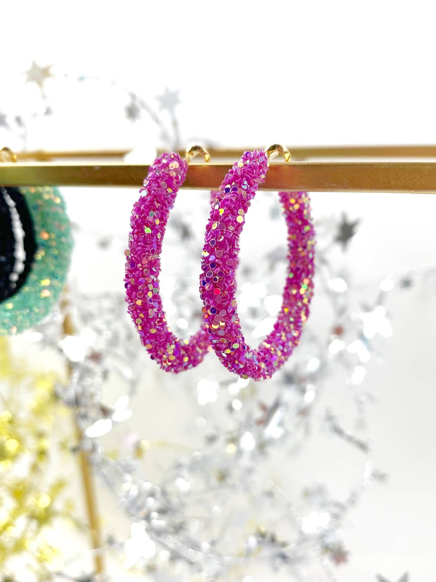 Glitter Hoops