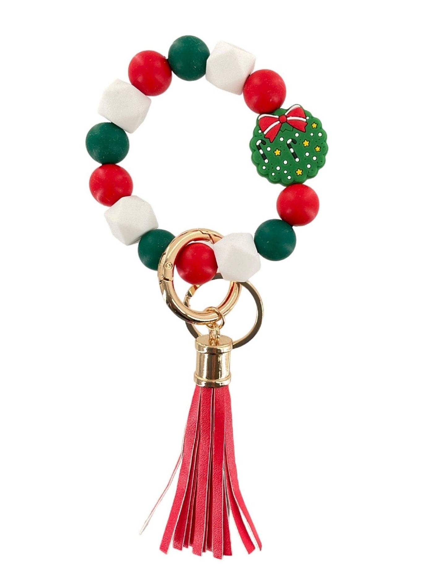 Christmas Keychain Bracelet