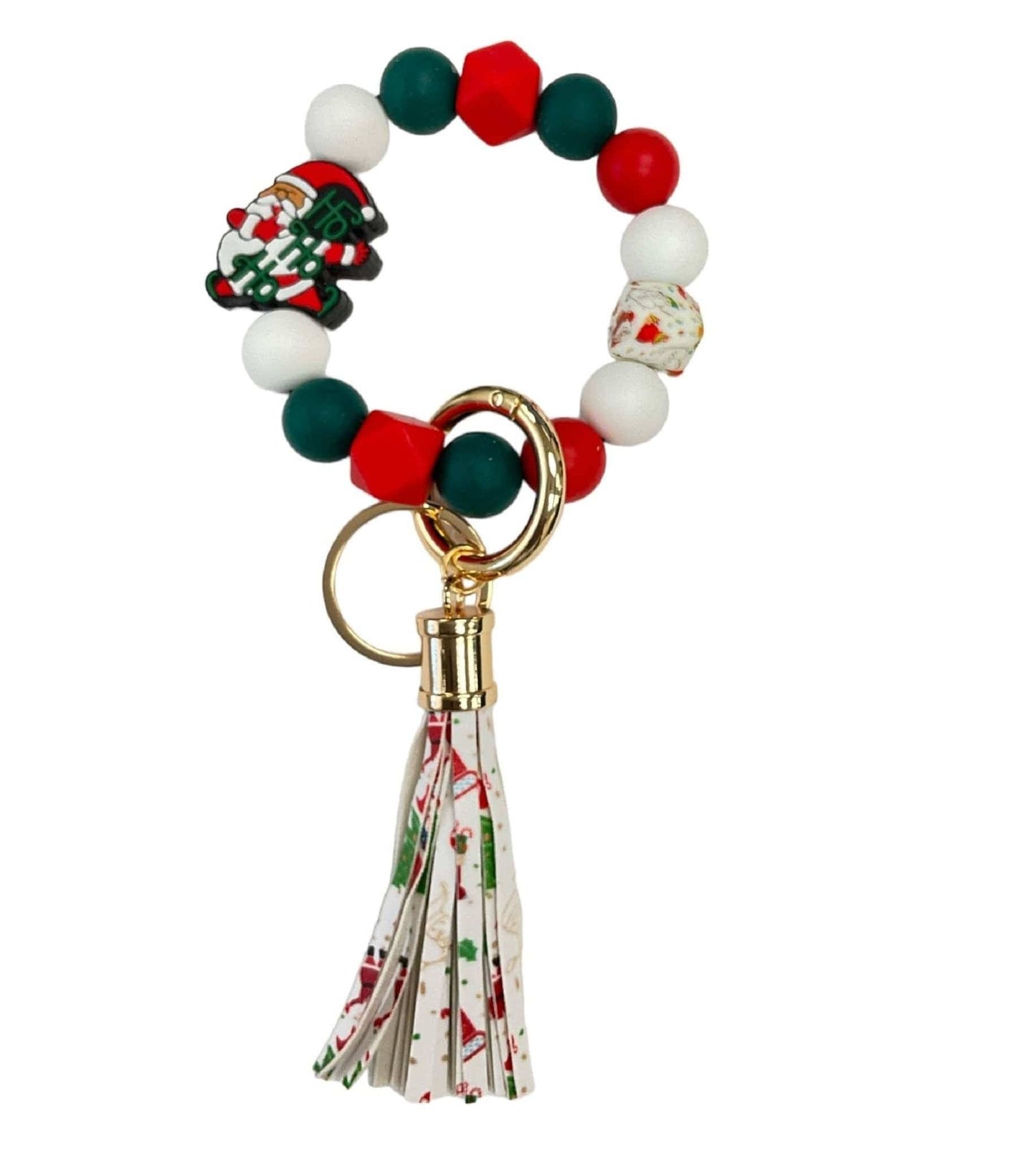 Christmas Keychain Bracelet