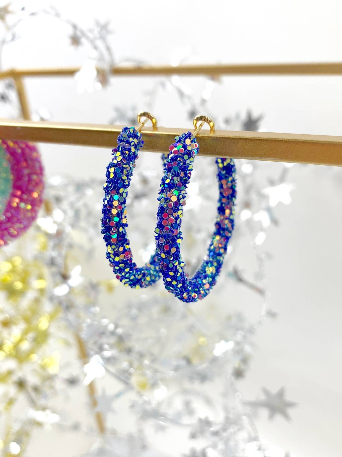 Glitter Hoops