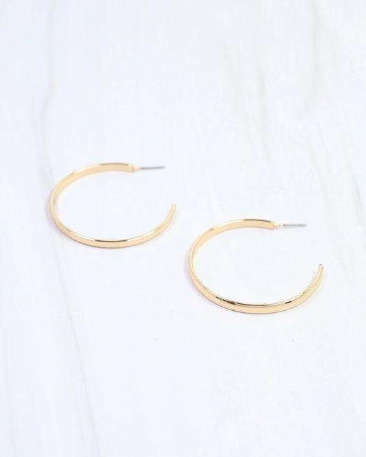 Justine Hoop Earrings