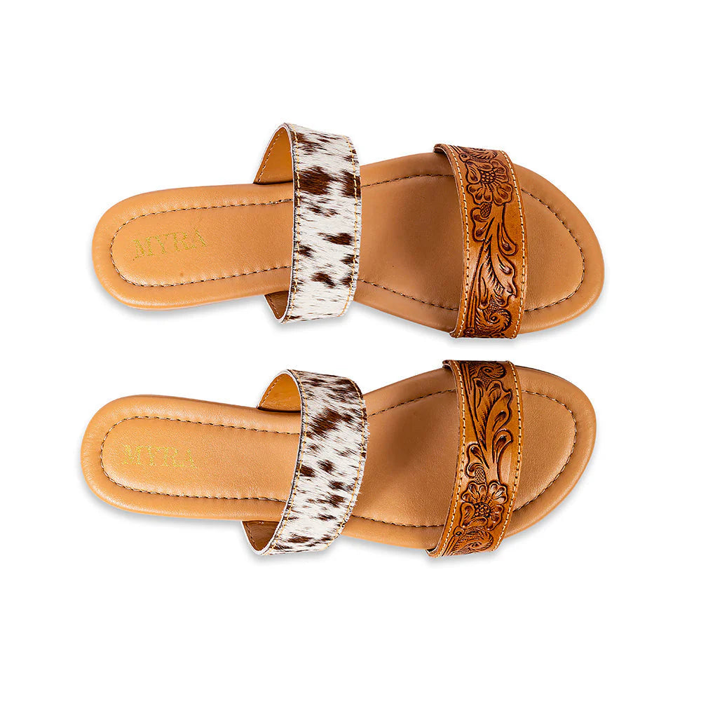 Lena Cowhide Sandals
