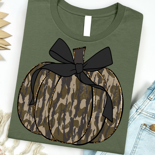 Camo Pumpkin Tee