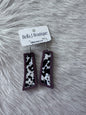 Cow Print Earrings