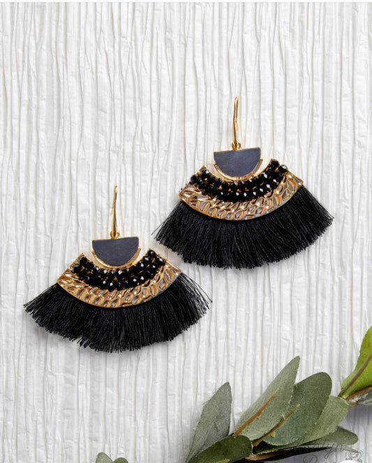 Safari Tassel Earrings