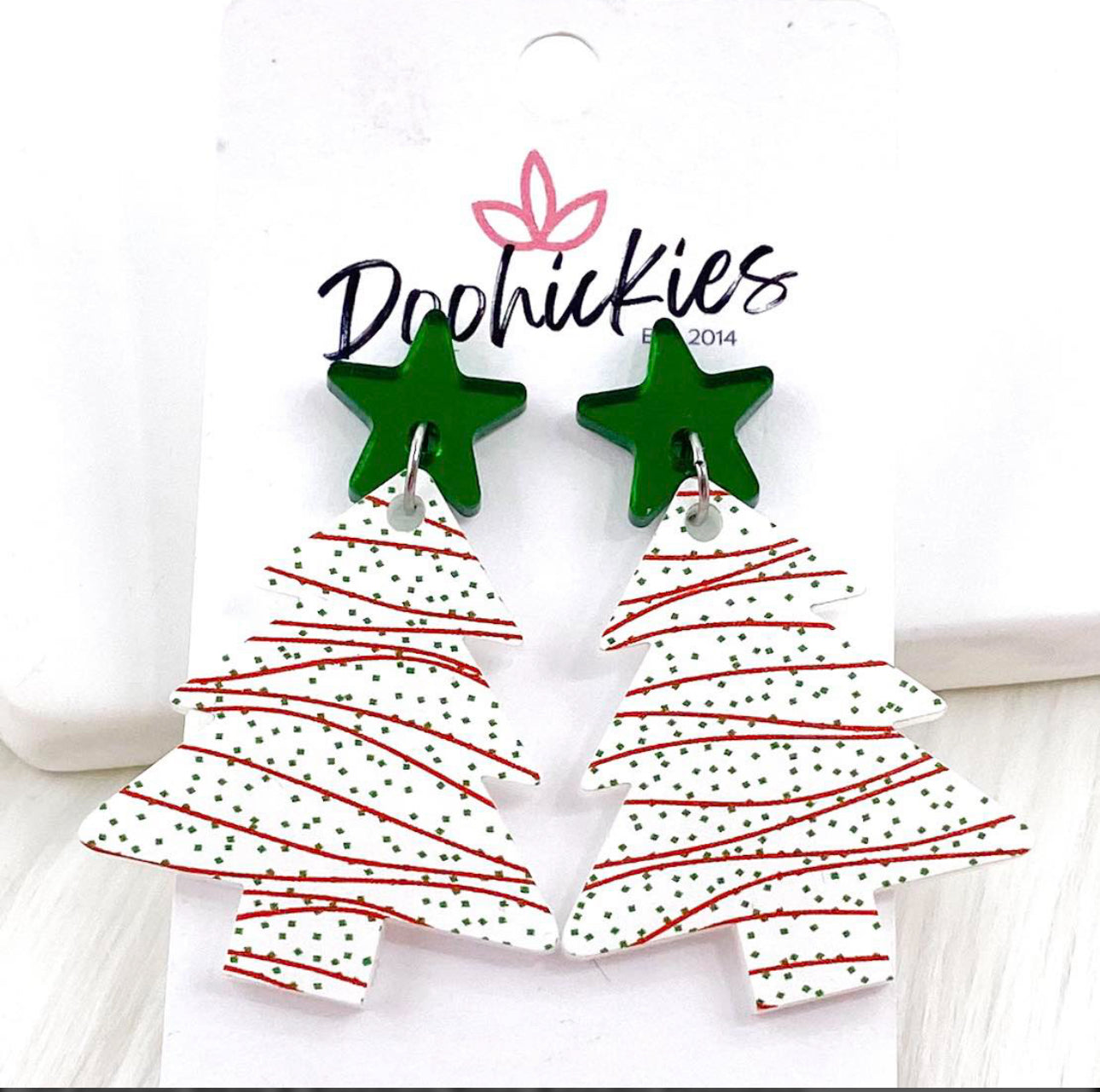 Christmas Earrings by Doohickies