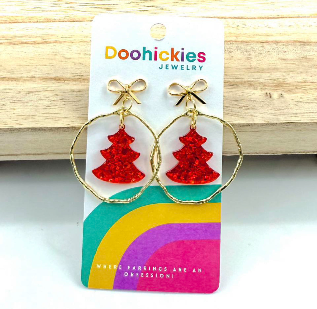 Christmas Earrings by Doohickies