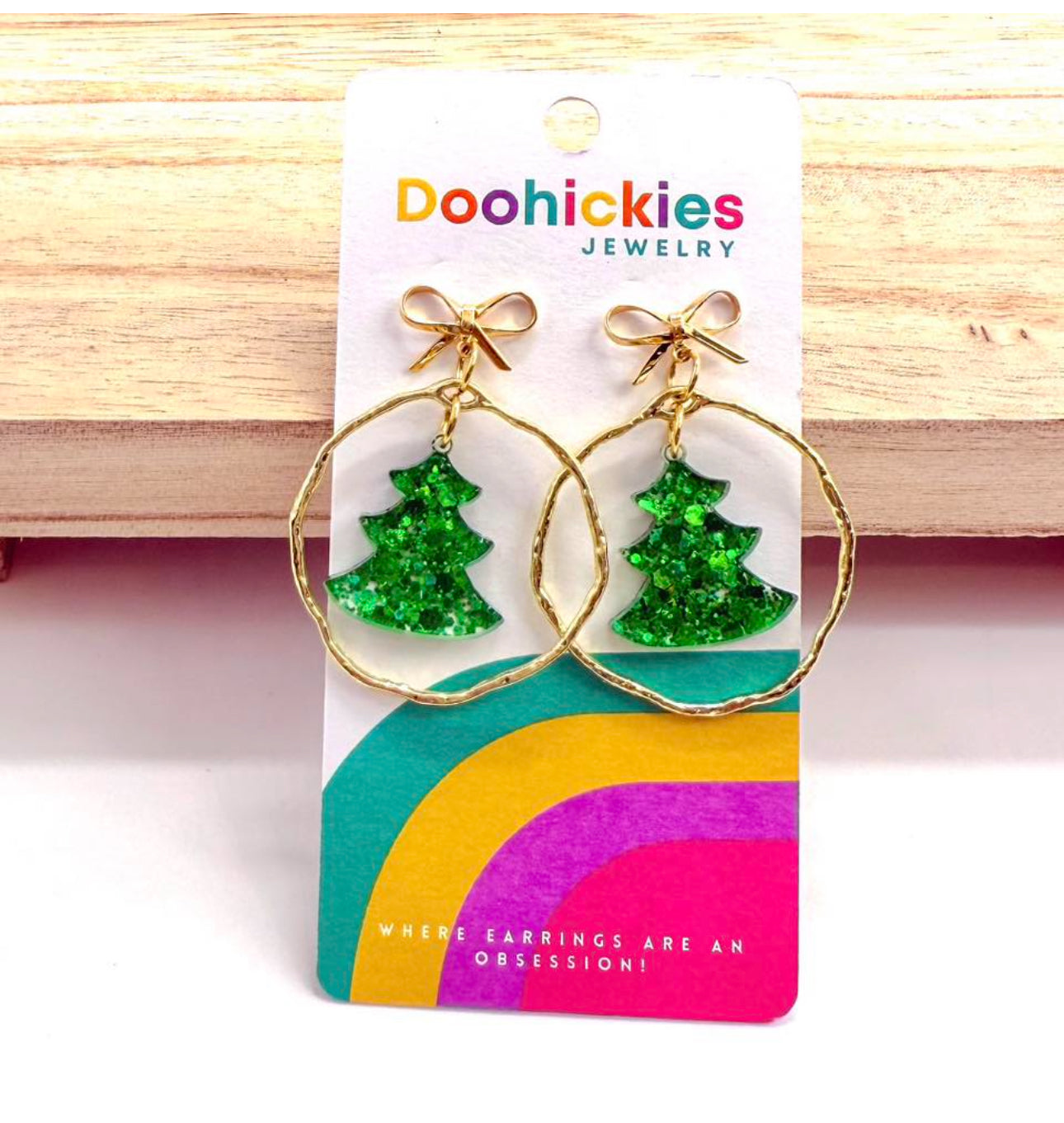 Christmas Earrings by Doohickies