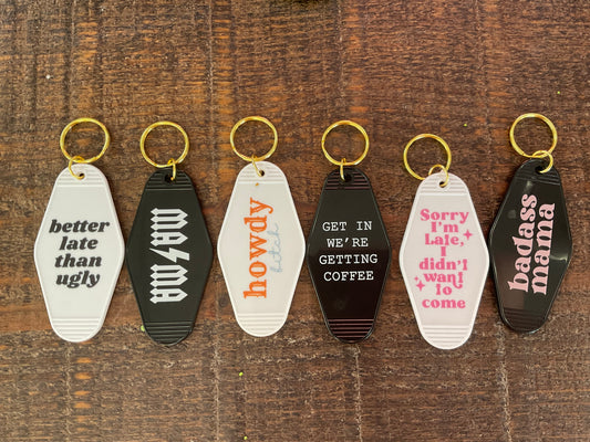 Hotel Keychains